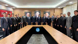 Ülkü ocakları il başkanı bahadır emirler, mhp lideri bahçeli’yi ziyaret etti
