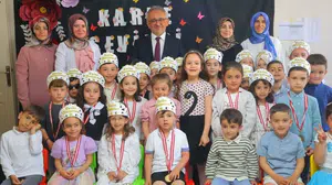Bayburt’ta 4-6 yaş Kur’an kursu öğrencilerine karne töreni düzenlendi