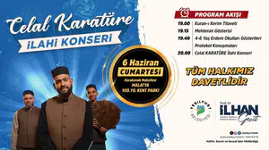 Malatya’da manevi iklim rüzgarları esecek: Celal Karatüre 100. Yıl Kent Parkı’na konuk oluyor