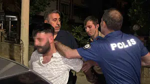 Aksaray'da alkollü sürücü ve yakınlarıyla gergin anlar yaşandı
