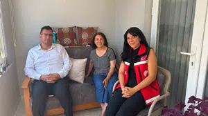 Bilecik'te şehit zafer ipek'in ailesine ziyaret gerçekleştirildi