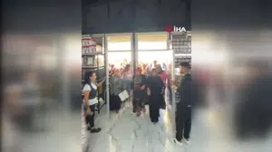 Hatay'da züccaciye açılışında oluşan yoğun ilgi dikkat çekti