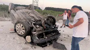 Mersin'de stabilize yolda meydana gelen kazada bir kişi hayatını kaybetti