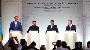 Macron: Ukrayna için oluşturulan çok uluslu güç hazır