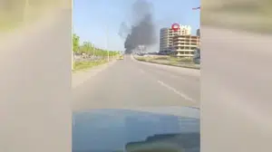 Ankara'daki inşaat şantiyesinde yangın kontrol altına alındı