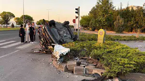 Kayseri'de otomobil ile hafif ticari araç çarpıştı: 4 yaralı