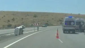 Afyonkarahisar'da trafik kazası: 3 yaralı