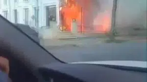 Beylikdüzü'nde iş yerinde yangın paniği