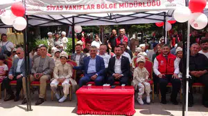 Yozgat'ta geleneksel sünnet şöleni yapıldı, 30 çocuk sünnet ettirildi
