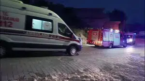 Kahramanmaraş’ta beton mikseri devrildi, 1 kişi yaralandı