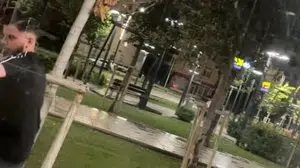 Aksaray'da gençler arasındaki kavga güvenlik kamerasına yansıdı