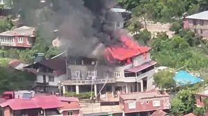 Ordu'da 3 katlı binada çıkan yangında maddi hasar meydana geldi