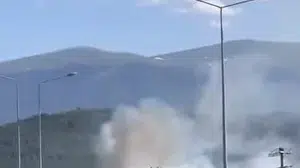 Kestel'de orman yangınına havadan ve karadan müdahale sürüyor