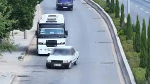 Dron uygulaması, ehliyetsiz sürücünün kaçış planını bozdu