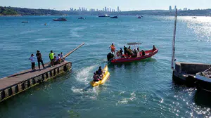 Beykoz'da su sporları festivali boğazda heyecan dolu anlara ev sahipliği yaptı