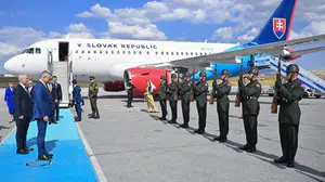 Slovakya Cumhurbaşkanı ve Slovenya Başbakanı Ankara'da