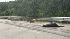 Kastamonu'da kaza sonrası arı kovanları telef oldu