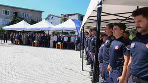 Büyükorhan'a yeni itfaiye hizmet binası açıldı