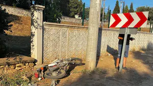 Sarıgöl'de motosiklet kazasında genç hayatını kaybetti
