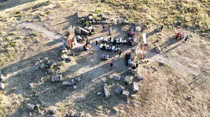 Uşak İl Genel Meclisi toplantısı tarihi Blaundos Antik Kenti'nde gerçekleştirildi