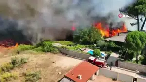 İspanya'da şiddetli orman yangınları nedeniyle 25 bin kişi tahliye edildi