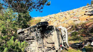 Kastamonu'da otomobilin şarampole devrilmesi sonucu 5 kişi yaralandı