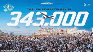 TEKNOFEST Mavi Vatan'ı 343 bin kişi deneyimledi
