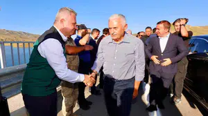 Binali Yıldırım, turnaçayırı barajı inşaatında önemli incelemelerde bulundu