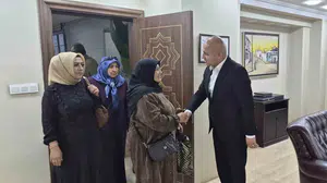 Şehit annelerine özel ziyarette başkanın samimi mesajı