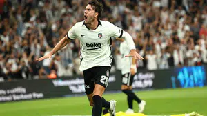 Dusan Vlahovic’in Beşiktaş'taki ilk hat-trick’i dolmabahçe’de geldi