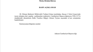 Ankara'da İYİ Parti milletvekili Turhan Çömez'e soruşturma açıldı