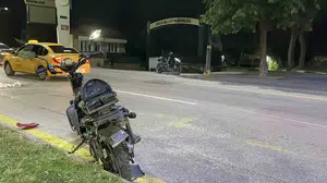 Sivas'ta motosiklet ve elektrikli bisikletin çarpıştığı kaza: 2 yaralı