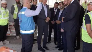 Gümüşhane-Bayburt havalimanı inşaatında son durum: Bakan Yardımcısı İzkurt'tan ziyaret