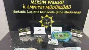Mersin'de uyuşturucu operasyonunda 4 kişi tutuklandı