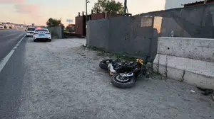 Yeni motosiklet kazasında hayatını kaybeden gençten geriye tüm dikkat çeken anlar kaldı