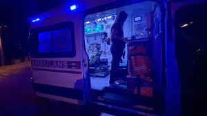 Asansörün kayması panikle sonuçlandı: Bartın'da bir kişi bayıldı