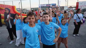 Kayseri Spor A.Ş., Âşık Seyrani Festivali’nde çocuklara unutulmaz anlar yaşattı