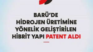 Bartın Üniversitesi'nden hidrojen enerjisi alanında önemli patent