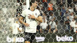 Dusan Vlahovic, Beşiktaş formasıyla sahaya çıktı