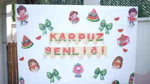 Gaziosmanpaşa'da karpuz şenliğiyle çocuklara bilinçli tüketim eğitimi