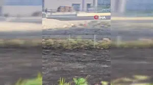 Bursa'da otoban kenarındaki yangın itfaiye tarafından kontrol altına alındı
