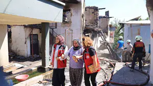 Kemaliye yangınında zarar görenler için destek çalışmaları sürdürülüyor