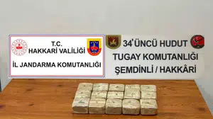 Hakkari sınırında uyuşturucu operasyonu: 7 kilo 720 gram eroin ele geçirildi