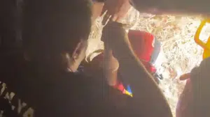 Side Antik Kenti'nde kuyuya düşen çocuğun kurtarılması büyük bir operasyonla gerçekleşti