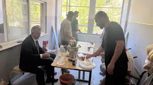 Söke'de eğitim yapıları güçleniyor: Mustafa Uğurlu okul inşaatlarını inceledi
