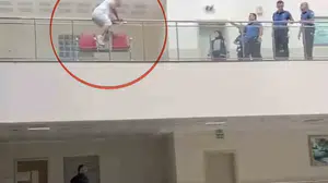 Samsun'daki intihar girişimi güvenlik amiri tarafından önlendi