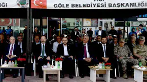 Göle'de açılış programına katılan vali, yatırımları değerlendirdi