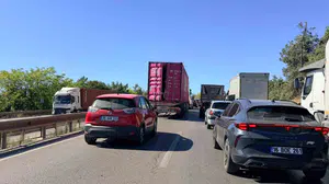 Bursa'da asfalt çalışmaları başladı: Dürdane rampasında trafik yoğunluğu arttı