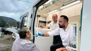 Çarşamba'da tarım işçilerine sağlık taraması gerçekleştirilmişti