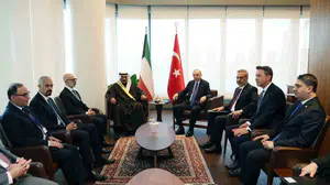 Cumhurbaşkanı Erdoğan, Kuveyt Veliaht Prensi Al-Sabah ile görüştü